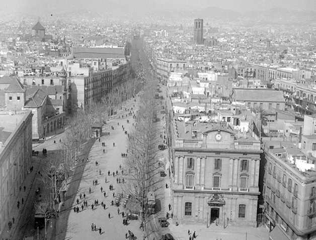 foto aérea de Barcelona